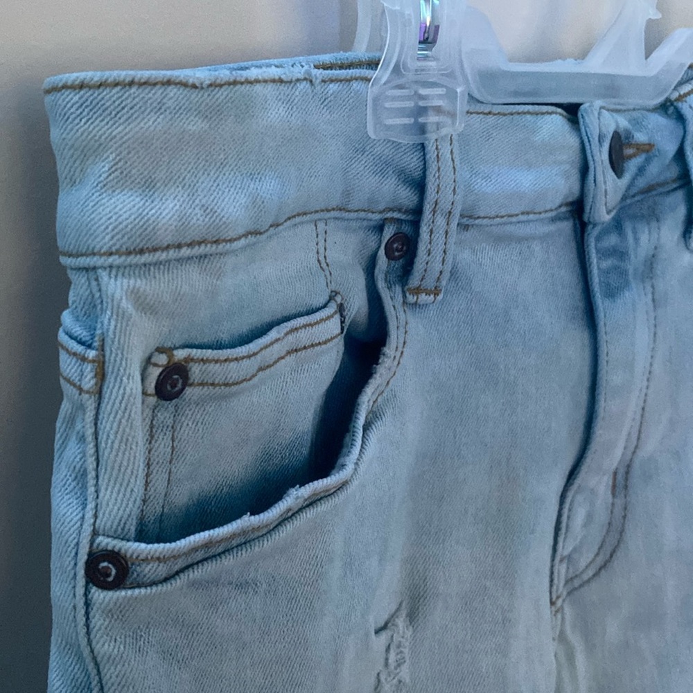No Boundaries Men Washed Jean Shorts Size 32W